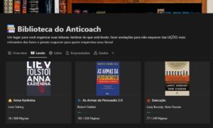 A biblioteca do anticoach vai te ajudar a organizar sua biblioteca pessoal