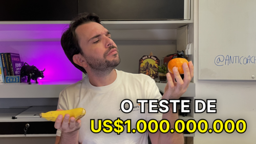 Capa do Vídeo "O Teste de 1 Trilhão de Dólares" de Anticoach - Teste A/B